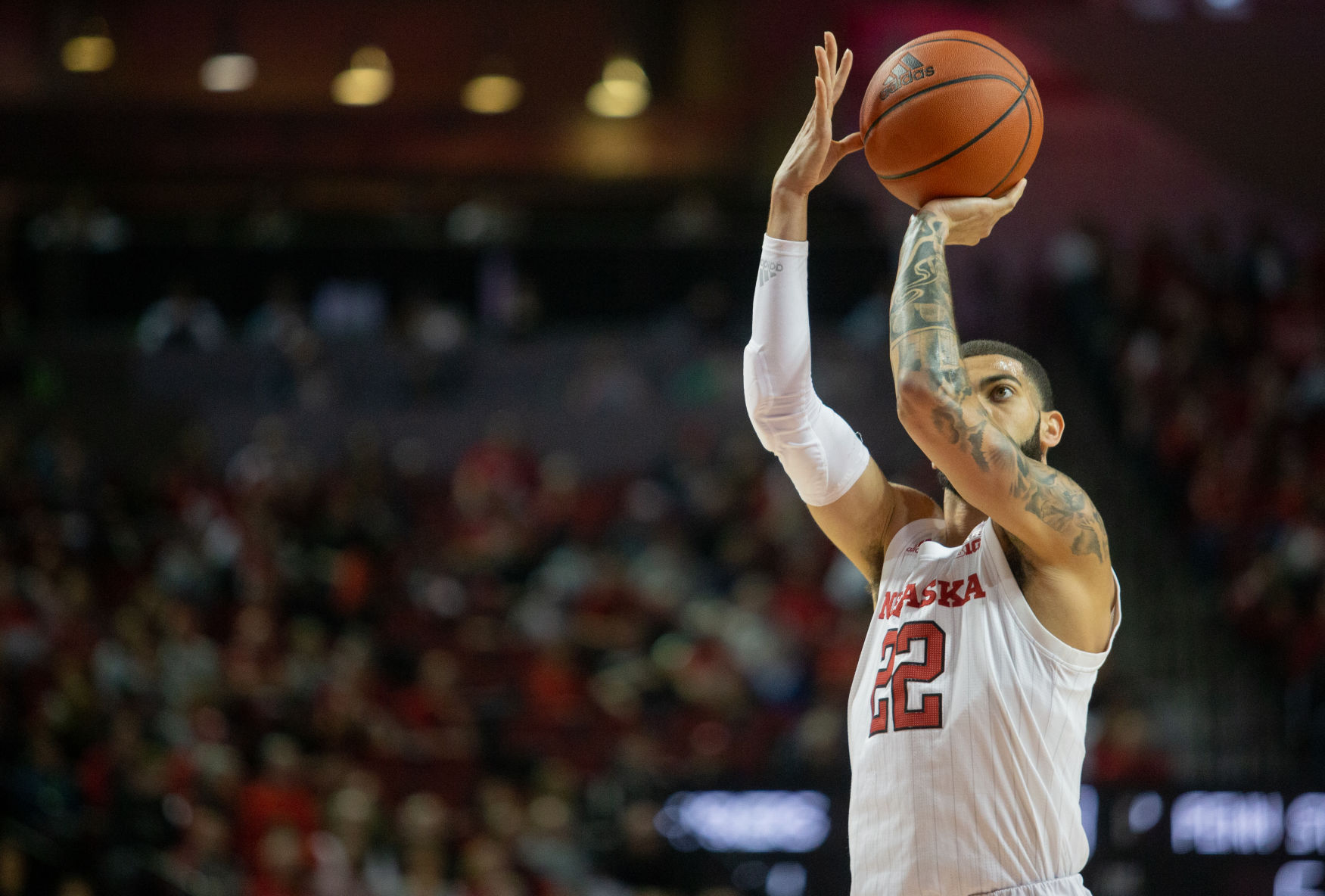 Nebraska Basketball vs. Penn State Photo No. 8